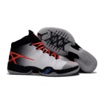 Wholesale Cheap Air Jordan 30 XXX Shoes Black/White-Red-Grey