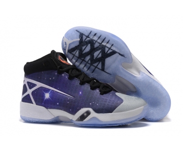 Wholesale Cheap Air Jordan 30 XXX Shoes Blue star/black-gray