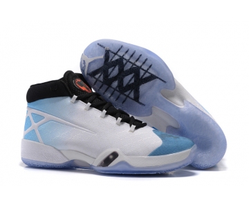 Wholesale Cheap Air Jordan 30 XXX University Blue white/black