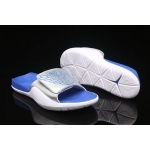 Wholesale Cheap Air Jordan 1 Hydro Sandals Shoes Blue/White