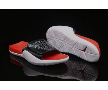 Wholesale Cheap Air Jordan 1 Hydro Sandals Shoes Red/Black-White