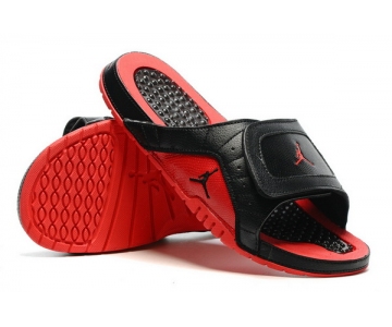 Wholesale Cheap Air Jordan 12 Slippers Shoes Red/Black