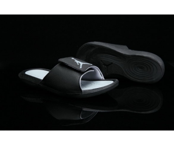 Wholesale Cheap Air Jordan Hydro 6 Sandals Shoes Black White