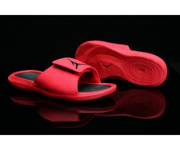 Wholesale Cheap Air Jordan Hydro 6 Sandals Shoes Red Black