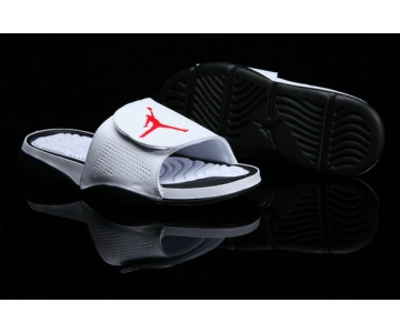 Wholesale Cheap Air Jordan Hydro 6 Sandals Shoes White Red