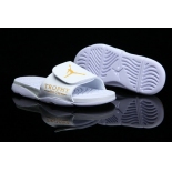 Wholesale Cheap Air Jordan Hydro 6 Sandals Shoes White/Yellow