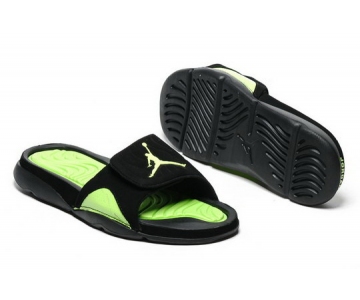 Wholesale Cheap Jordan Hydro 4 IV Retro Shoes Black/green-white