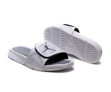 Wholesale Cheap Jordan Hydro 5 Retro Shoes Wolf grey/White