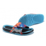 Wholesale Cheap Jordan Hydro VII Retro Shoes Blue/orange-black