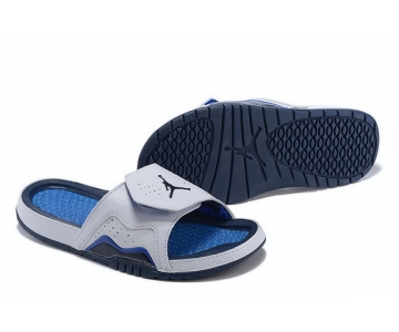 Wholesale Cheap Jordan Hydro VII Retro Shoes White/blue