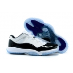 Wholesale Cheap Air Jordan 11 Retro Low Size 14 15 16 concord white/black