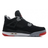 Wholesale Cheap Air Jordan 4 Big Size 14 15 16 Black/gray-red-white