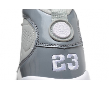 Wholesale Cheap Air Jordan 9 Retro Cool Grey Silver/White