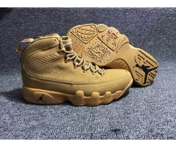 Wholesale Cheap Air Jordan 9 Retro Shoes Tan/Black