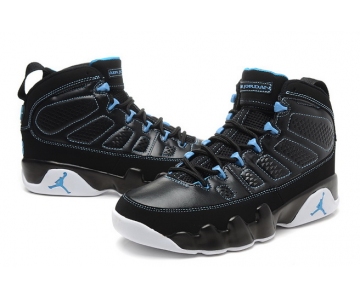 Wholesale Cheap Air Jordan IX Shoes Black/Blue