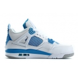 Wholesale Cheap Air Jordan 4 2016 Spring Blue/white