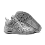 Wholesale Cheap Air Jordan 4 3D Matrix Shoes Cool grey