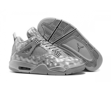 Wholesale Cheap Air Jordan 4 3D Matrix Shoes Cool grey