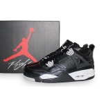 Wholesale Cheap Air Jordan 4 Oreo Shoes Oreo Black/gray