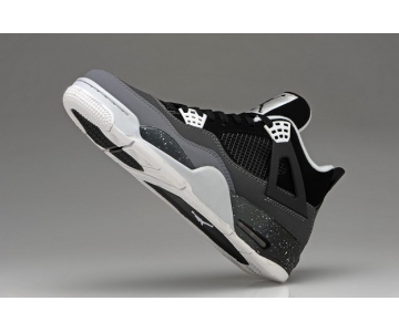 Wholesale Cheap Air Jordan 4 Retro Shoes Oreo/gray-black-white