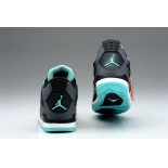 Wholesale Cheap Air Jordan 4 Retro Shoes Prairie Green/black