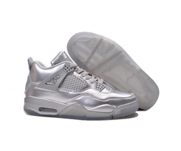 Wholesale Cheap Air Jordan 4 Retro Shoes silver