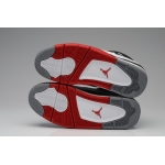 Wholesale Cheap Air Jordan 4 Retro Shoes white/red/black