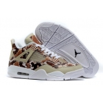 Wholesale Cheap Air Jordan 4 Snakeskin Brown/white