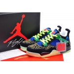 Wholesale Cheap Air Jordan 4 Superman Shoes Black/blue-green