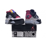 Wholesale Cheap Air Jordan 7Lab4 Shoes Black/Grey-blue-red