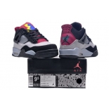 Wholesale Cheap Air Jordan 7Lab4 Shoes Black/Grey-blue-red