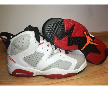 Wholesale Cheap Air Jordan 6 Bugs Bunny Grey/White-red-black