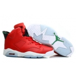 Wholesale Cheap Air Jordan 6 History of Jordan Shoes Fire red/black-green