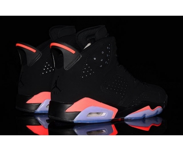 Wholesale Cheap Air Jordan 6 Infrared Shoes Black/red infrared