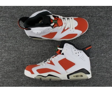 Wholesale Cheap Air Jordan 6 Retro Gatorade White/Team orange-black-green