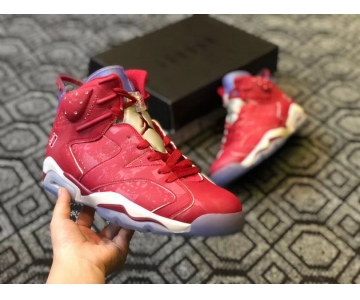 Wholesale Cheap Air Jordan 6 Retro Slam Dunk Red/White