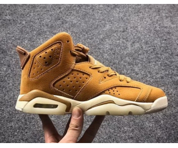 Wholesale Cheap Air Jordan 6 Wheat Retro Tan/White