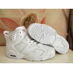 Wholesale Cheap Air Jordan VI 6 Retro Shoes White