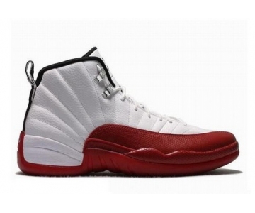 Wholesale Cheap Air Jordan 12 Cherry 2016 White/Wine red