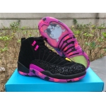 Wholesale Cheap Air Jordan 12 Doernbecher Freestyle Black/Pink