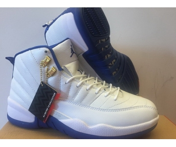 Wholesale Cheap Air Jordan 12 North Carolina Blue/White