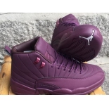 Wholesale Cheap Air Jordan 12 Retro Shoes Purple/White