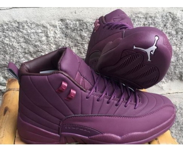 Wholesale Cheap Air Jordan 12 Retro Shoes Purple/White