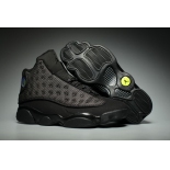 Wholesale Cheap Air Jordan 13 Black Cat Black