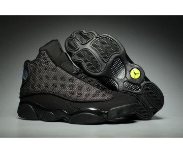 Wholesale Cheap Air Jordan 13 Black Cat Black