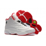 Wholesale Cheap Air Jordan 13 History Of Flight White/Red