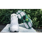 Wholesale Cheap Air Jordan 13 Ray Allen PE White/Green