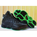 Wholesale Cheap Air Jordan 13 Retro Altitudes Black/Neon Green