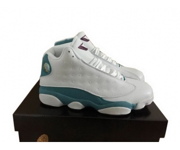 Wholesale Cheap Air Jordan 13 Retro CP PE CP3 White/blue-purple