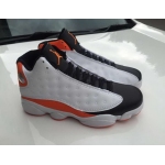 Wholesale Cheap Air Jordan 13 Retro Dunk White/black-orange